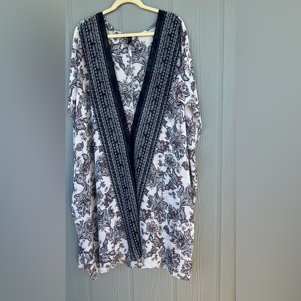 18.Lane Bryant  Beach cover Kimono for Women 
Size: One